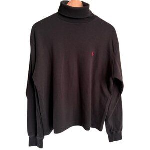 Ralph Lauren Polo Sport Men's Turtleneck Sweater in Black Size Large
